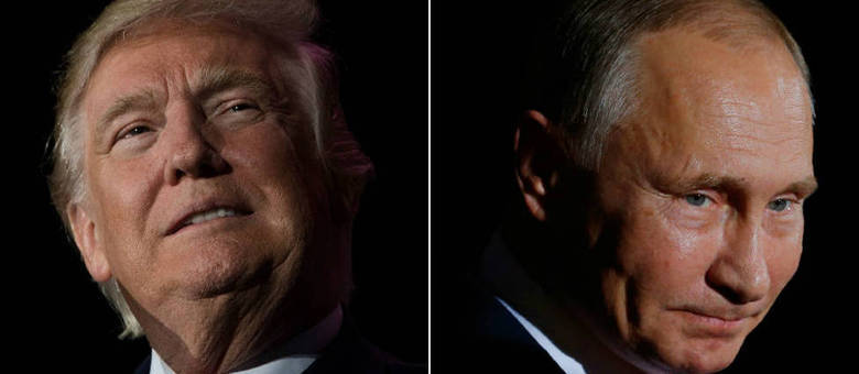 Relação de Trump com Putin é alvo de polêmicas desde o fim das eleições americanas Relação de Trump com Putin é alvo de polêmicas desde o fim das eleições americanas
