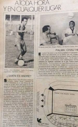 Jornal argentino apresenta André Catimba aos torcedores locais