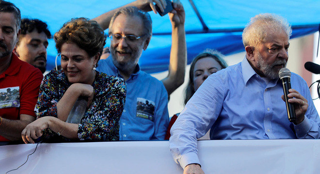 Lula discursou nesta terça-feira em Porto Alegre, cidade onde fica o TRF4
