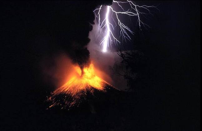Raios vulcânicos: um fenómeno extraordinário - Aplicaciones Tecnológicas