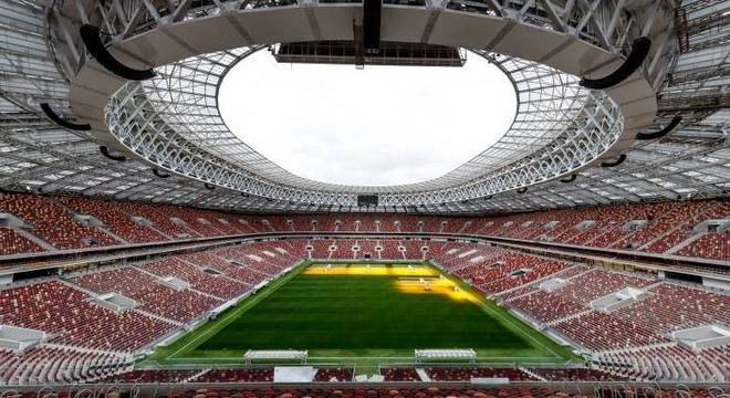 Resultado de imagem para a beleza do estadio da Russia