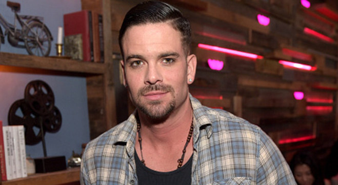 Mark Salling em janeiro, após período preso por posse de pornografia infantil
