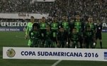 A Chapecoense foi a campeã da Copa Sul-Americana de 2016