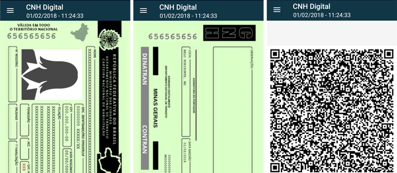 CNH digital começa a valer nesta quinta-feira (1º) em 