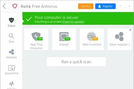 Avira Free Antivirus v15.0.34.20