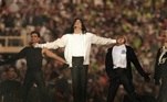 Michael Jackson foi uma das grandes atrações da história do Halftime Show