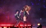 Beyonce foi uma das grandes atrações da história do Halftime Show