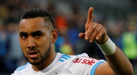 Dimitri Payet com a camisa do Olympique de Marselha