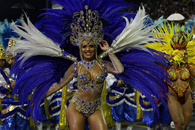 O carnavalesco Wagner Santos foi o responsável pela apresentação, que contou com 3.200 componentes