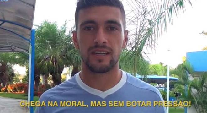 "O sorriso dela é mais bonito que meu gol? Chega na moral", disse De Arrascaeta "O sorriso dela é mais bonito que meu gol? Chega na moral", disse De Arrascaeta