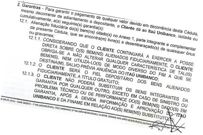 A garantia do emprÃ©stimo Ã© o prÃ³prio aviÃ£oÂ Â 