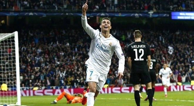 Cristiano Ronaldo decide e Real Madrid bate PSG de Neymar na Liga