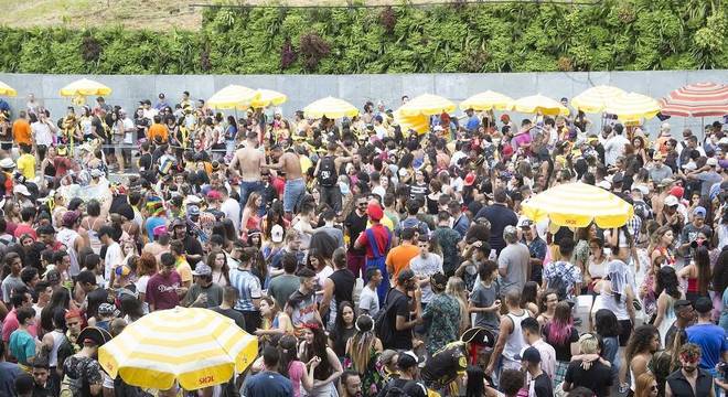 Avenida 23 de Maio concentrou o maior público: 2,6 milhões de foliões Avenida 23 de Maio concentrou o maior público: 2,6 milhões de foliões