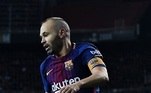 Iniesta, capitão do Barcelona, pode deixar o clubes catalão