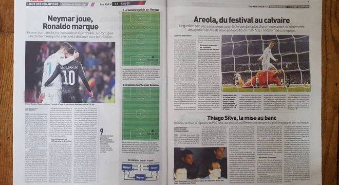 Uma semana atrás: "Neymar joga, Ronaldo marca" (e Thiago Silva no banco)