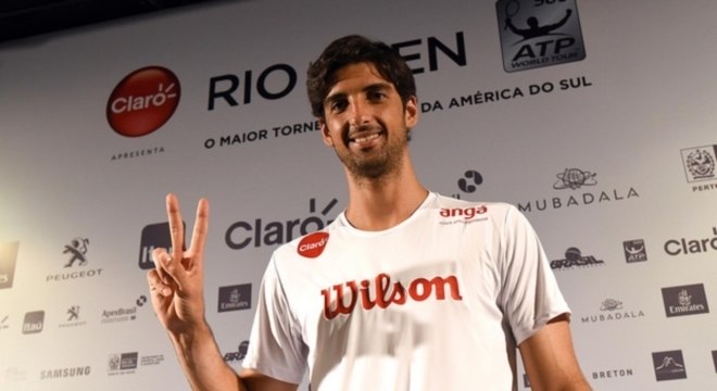 O brasileiro Thomaz Bellucci é uma das atrações do Rio Open 2018