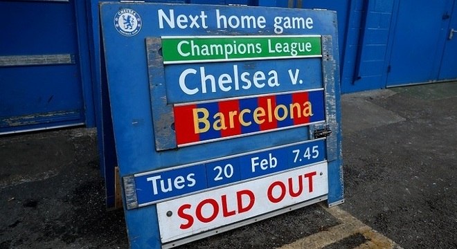 Chelsea e Barcelona se enfrentam no Stamford Bridge, pelas oitavas da Champions League
