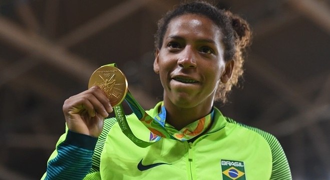 Judoca brasileira acusou abordagem da polícia do Rio de Janeiro