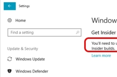 Windows Insider Program não permitirá mais a participação de usuários com versões antigas do Windows 10