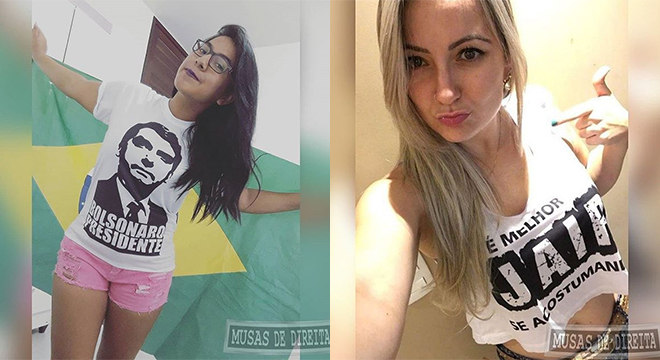 Elas usam camisetas, escrevem o nome dele na areia e fazem atÃ© tatuagem temporÃ¡ria