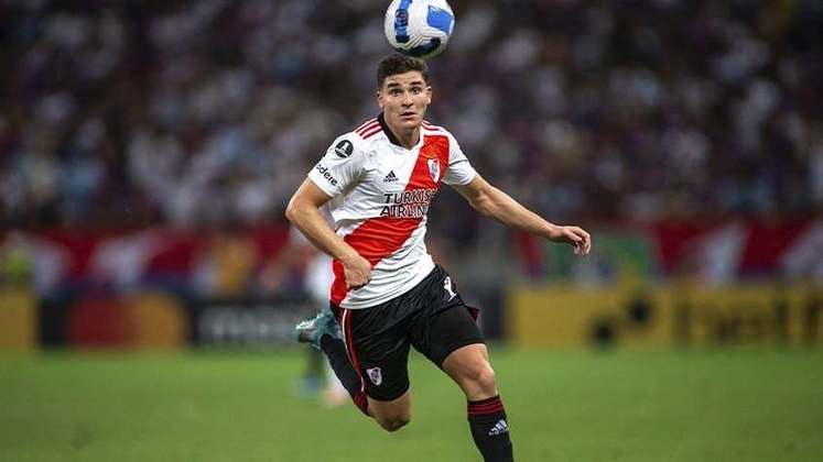 2021 - Julián Álvarez (River Plate) / 2º lugar: Gabriel Barbosa (Flamengo); 3º lugar: Gustavo Gómez (Palmeiras)