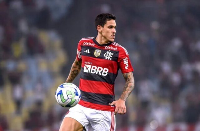 2022 - Pedro: artilheiro da Libertadores, foi vital na conquista do tricampeonato pelo Flamengo. - Foto: Marcelo Cortes/Flamengo