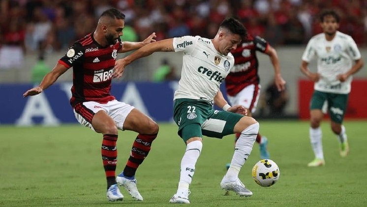 20/4/2022 - Flamengo 0 x 0 Palmeiras - Maracanã - Brasileirão-2022 - Gols: -