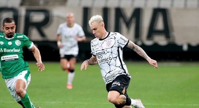 21° lugar: Roger Guedes (atacante - 25 anos - Corinthians): queda de 2 milhões de euros (R$ 12,9 milhões) / valor de mercado atual: 7,5 milhões de euros (R$ 48,5 milhões)
