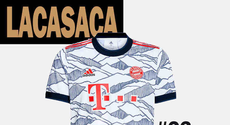 23º lugar: camisa 3 do Bayern de Munique-ALE