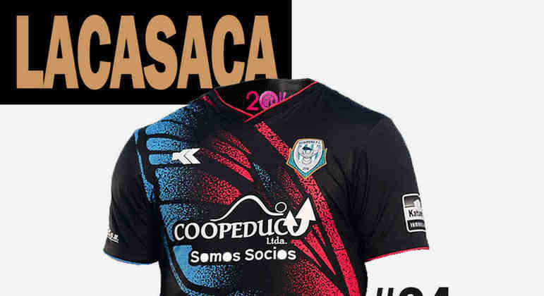 24º lugar: camisa 3 do Guaireña FC-PAR