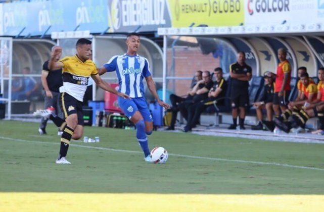 25º colocado: Avaí (5.477 pontos) - O clube catarinense terminou na 13ª posição da Série B. - Fopto: Frederico Tadeu/Avaí FC