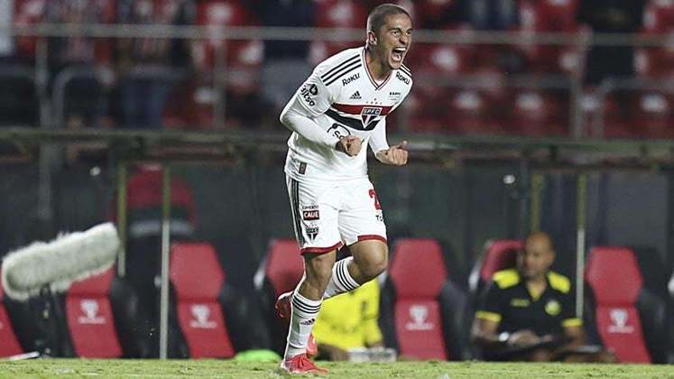 25º lugar: Pablo Maia (volante/21 anos): São Paulo – 6 milhões de euros (R$ 33 milhões).