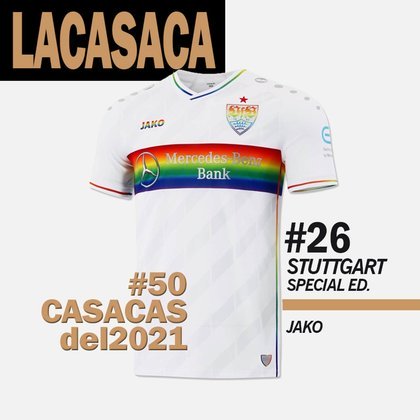 26º lugar: camisa especial do Stuttgart-ALE