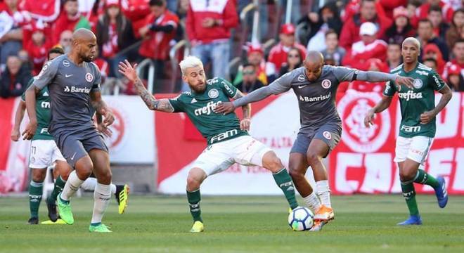 26/8/2018 - 21ª rodada: Internacional 0 x 0 Palmeiras (Beira-Rio)
(Foto: Pedro H. Tesch / Agencia Eleven)
