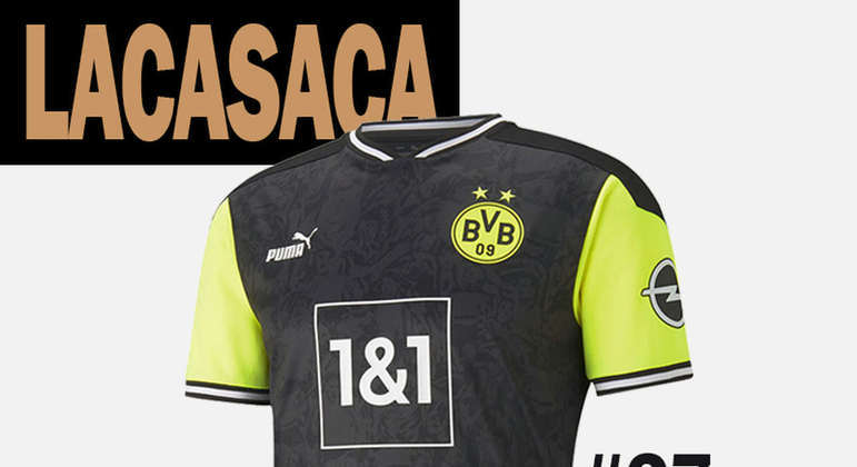 27º lugar: camisa especial do Borussia Dortmund-ALE