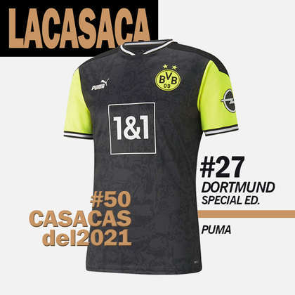 27º lugar: camisa especial do Borussia Dortmund-ALE