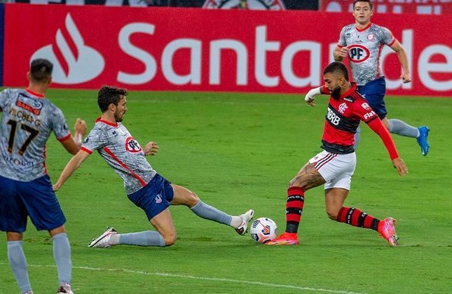 27/4/2021 - Flamengo 4x1 Unión La Calera-CHI - Estádio do Maracanã, no Rio de Janeiro, pela 2ª rodada do Grupo G da Libertadores