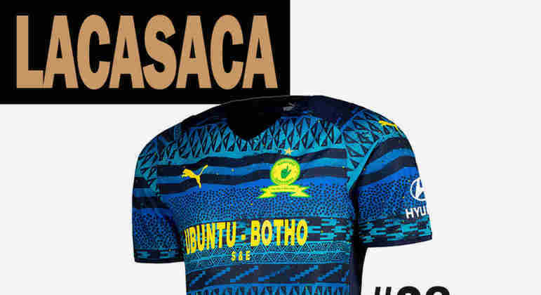 28º lugar: camisa 2 do Mamelodi Sundowns-AFS