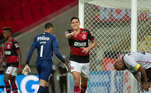 3º colocado – Flamengo (35 pontos) – 13,5% de chance de título; 75% para vaga na Libertadores (G6); 0,056% de chance de rebaixamento.