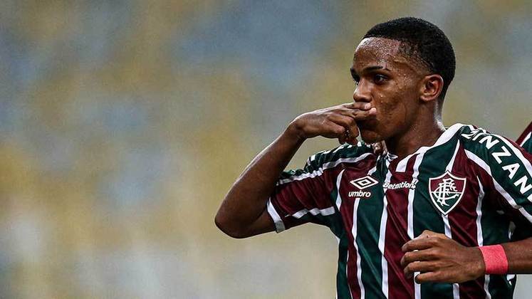 3º - Kayky – 18 anos – meio-campista – Fluminense / valor de mercado: 14 milhões de euros