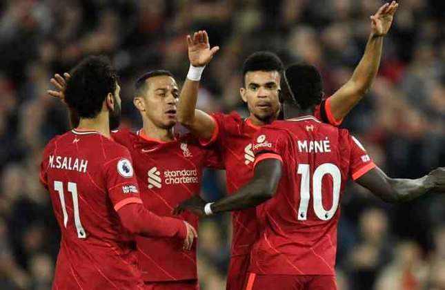 3º - Liverpool / Principal modalidade do clube: futebol. Interações no mês de abril: 11,7 milhões.
