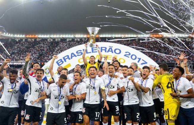 3º lugar - Campeonato Brasileiro de 2017 - Corinthians somou 31 pontos, 54% de aproveitamento.