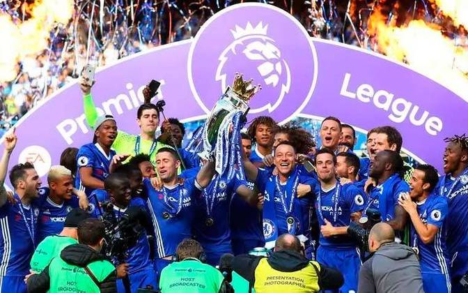3º lugar: Chelsea - 5 títulos (2004/05, 2005/06, 2009/10, 2014/15 e 2016/17).