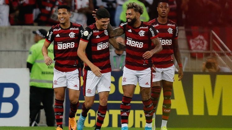 3º lugar: Flamengo – nível de liga nacional para ranking: 4. Pontuação recebida: 287
