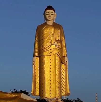 3° lugar: Laykyun Setkyar - País: Mianmar - Altura: 115,8 metros