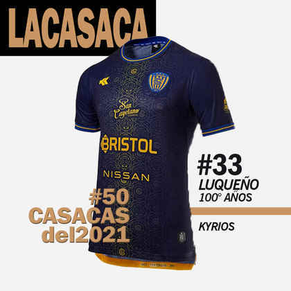 33º lugar: camisa especial do Sportivo Luqueño-PAR pelos 100 anos do clube