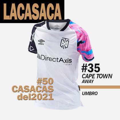 35º lugar: camisa 2 do Cape Town City FC-AFS