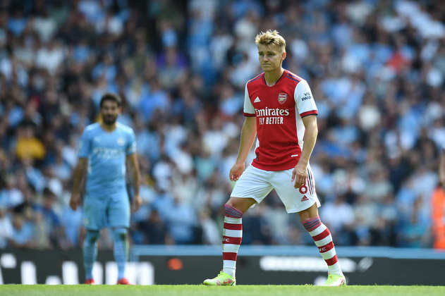 35º - Martin Ødegaard (meia) - Arsenal-ING