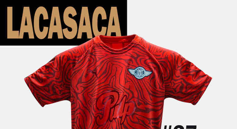 37º lugar: camisa 3 do Libertad-PAR