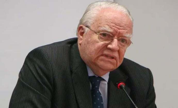 3/9 - José Gregori - Ministro da Justiça no segundo mandato de Fernando Henrique Cardoso, foi também secretário nacional dos Direitos Humanos. Estava internado no Hospital Síria Libanês, onde morreu aos 92 anos. 